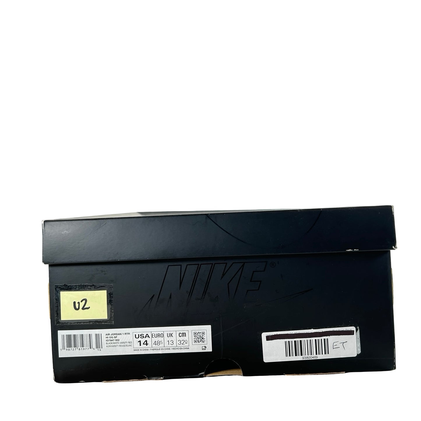 IO7847 002 Jordan 1 Retro High OG SP Fragment x Union LA Varsity Red Sport Royal [USED] - 14 M (Used2)