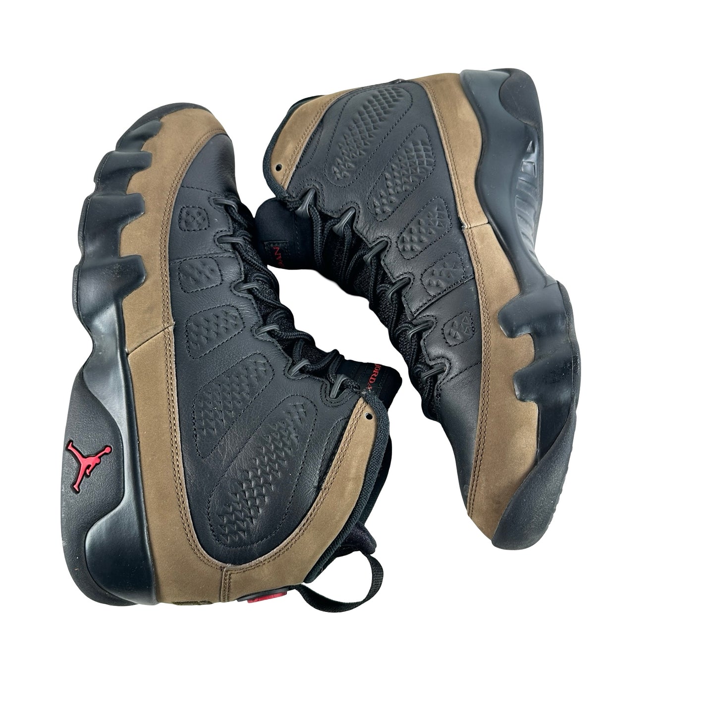 HV4794 030 Air Jordan 9 Retro Olive (2024) [USED] - 9 M (Used) (Replace Box)