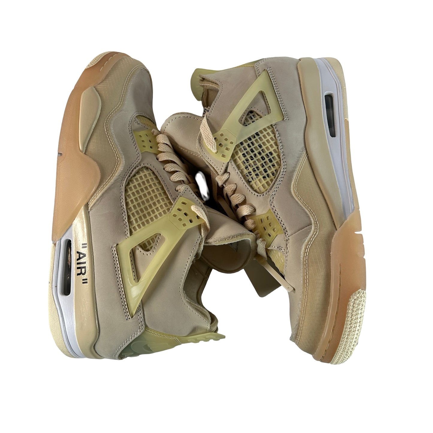 CV9388 100 Jordan 4 Retro Off-White Sail (Women's) [USED] - 11 W (Used2) (No Box2)