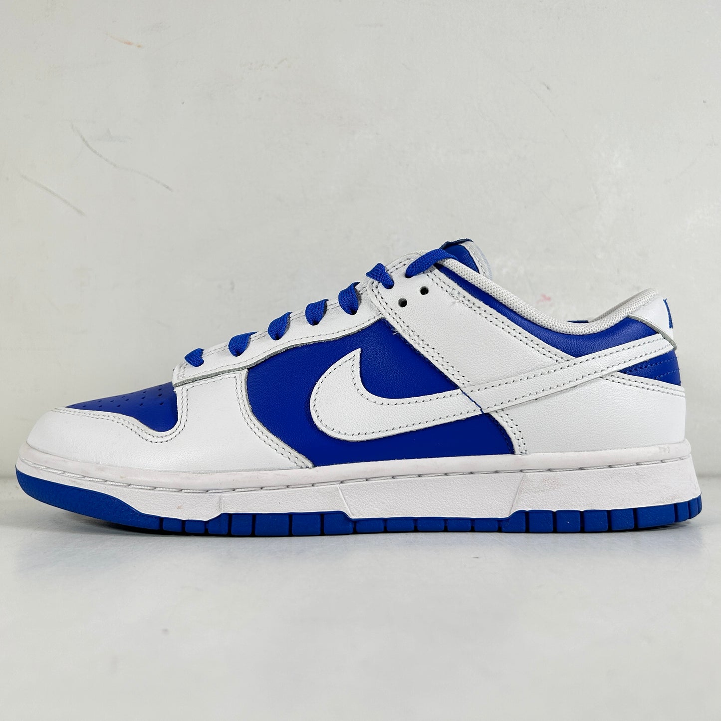 DD1391 401 Nike Dunk Low Racer Blue White [USED] - 9 M (Used) (No Box)