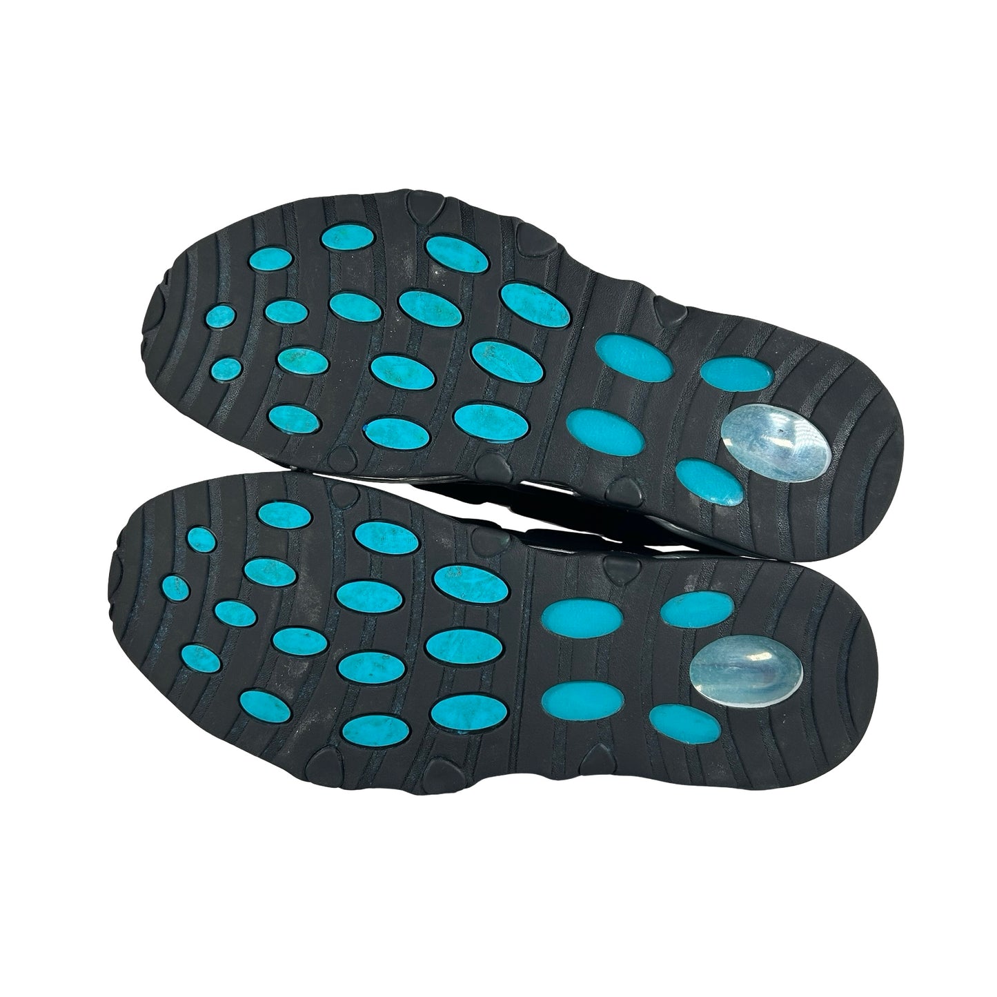 311090 100 Nike Air Max Uptempo 95 White Black Teal [USED] - 9.5 M (Used)