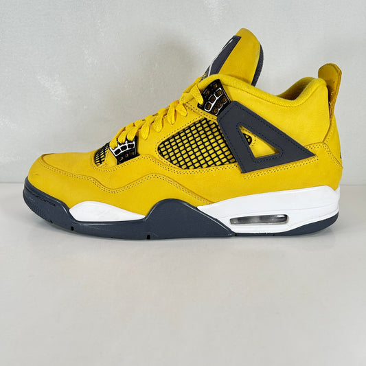 CT8527 700 Jordan 4 Retro Lightning (2021) [USED] - 12 M (Used) (No Box)