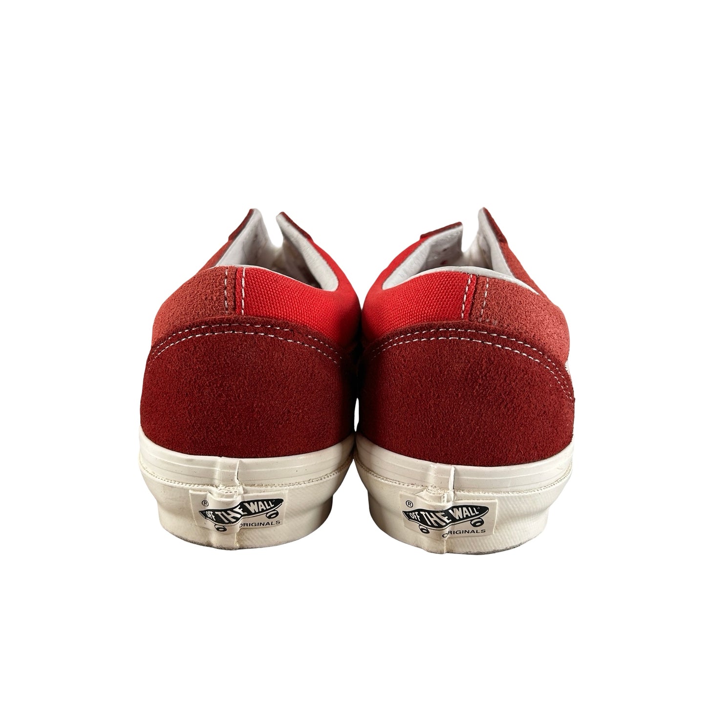 VN0A4P3X214 Vans Old Skool Notre Red [USED] - 9.5 M (Used)
