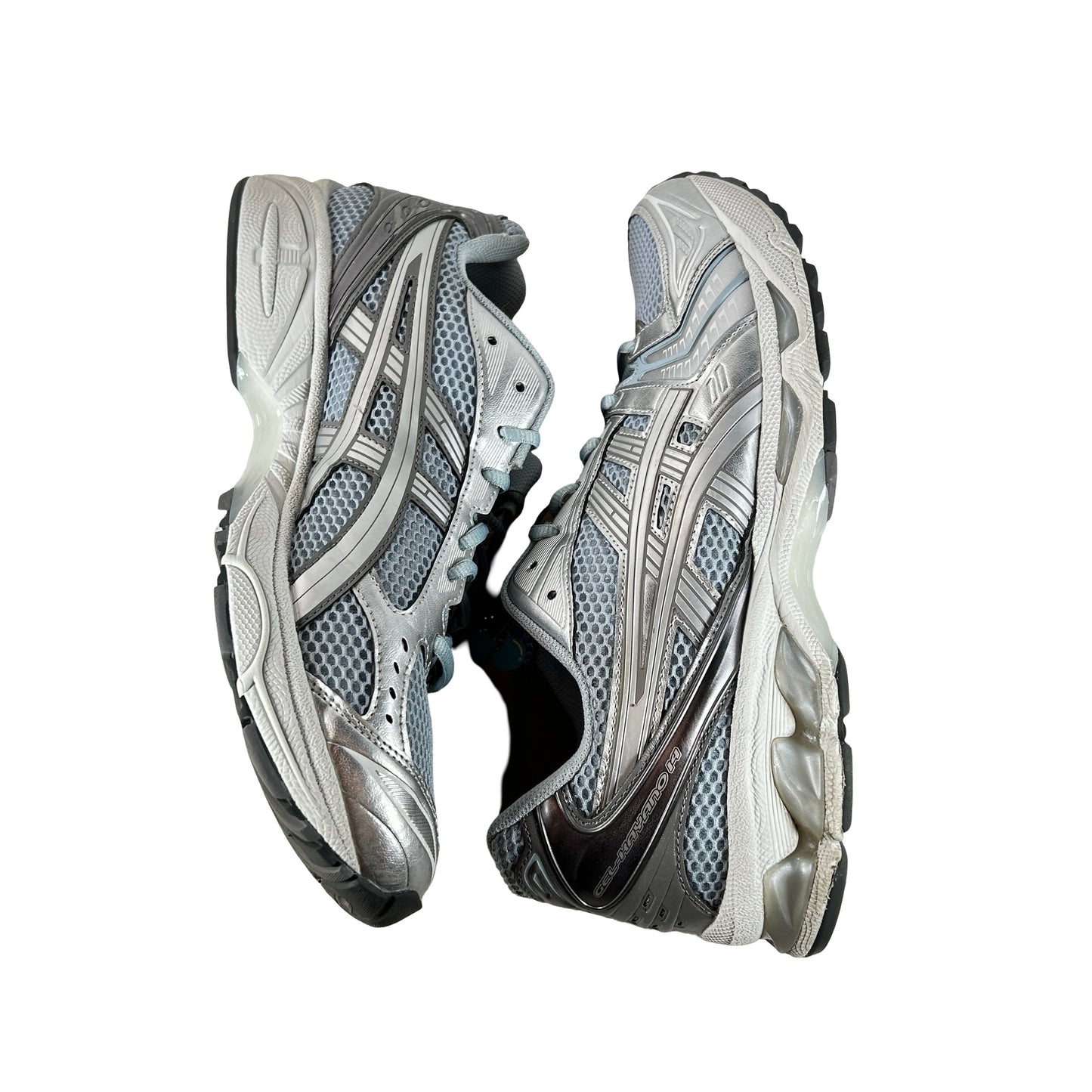 1202A537 401 ASICS Gel-Kayano 14 Dolphin Grey Pure Silver [USED] - 11 M (Used) (No Box)