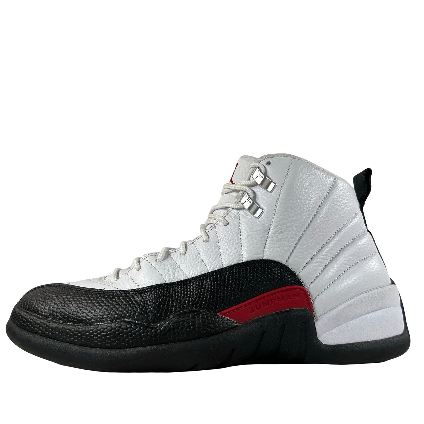 CT8013 162 Air Jordan 12 Red Taxi [USED] - 9 M (Used2)