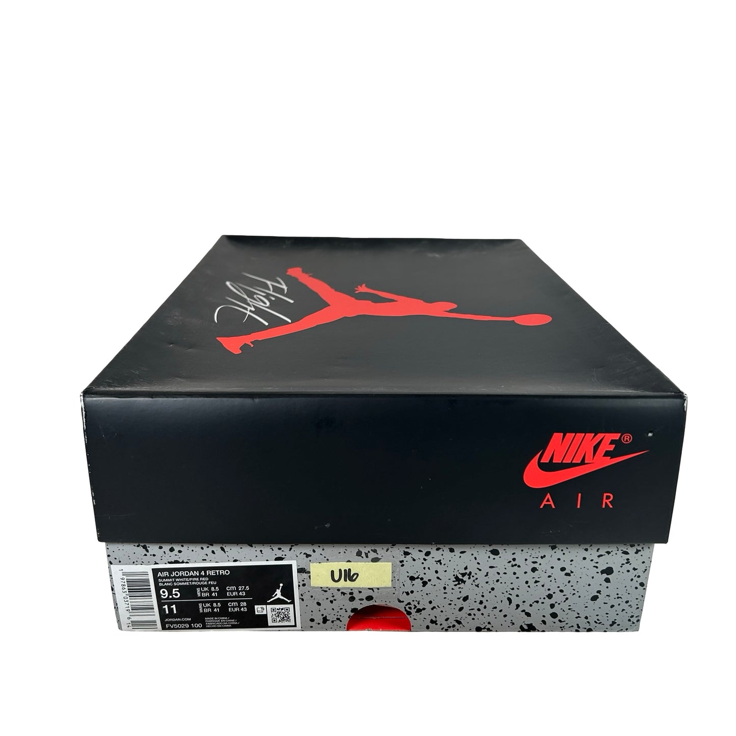 FV5029 100 Jordan 4 Retro White Cement (2025) [USED] - 9.5 M (Used16)