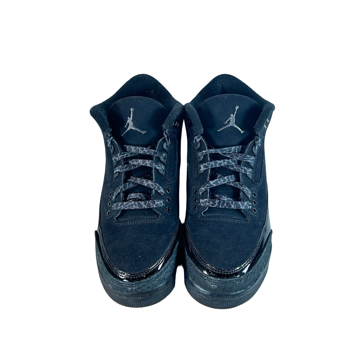 DM0967 001 Jordan 3 Retro Black Cat (2025) (GS) [USED] - 7 Y (Used) (No Box)