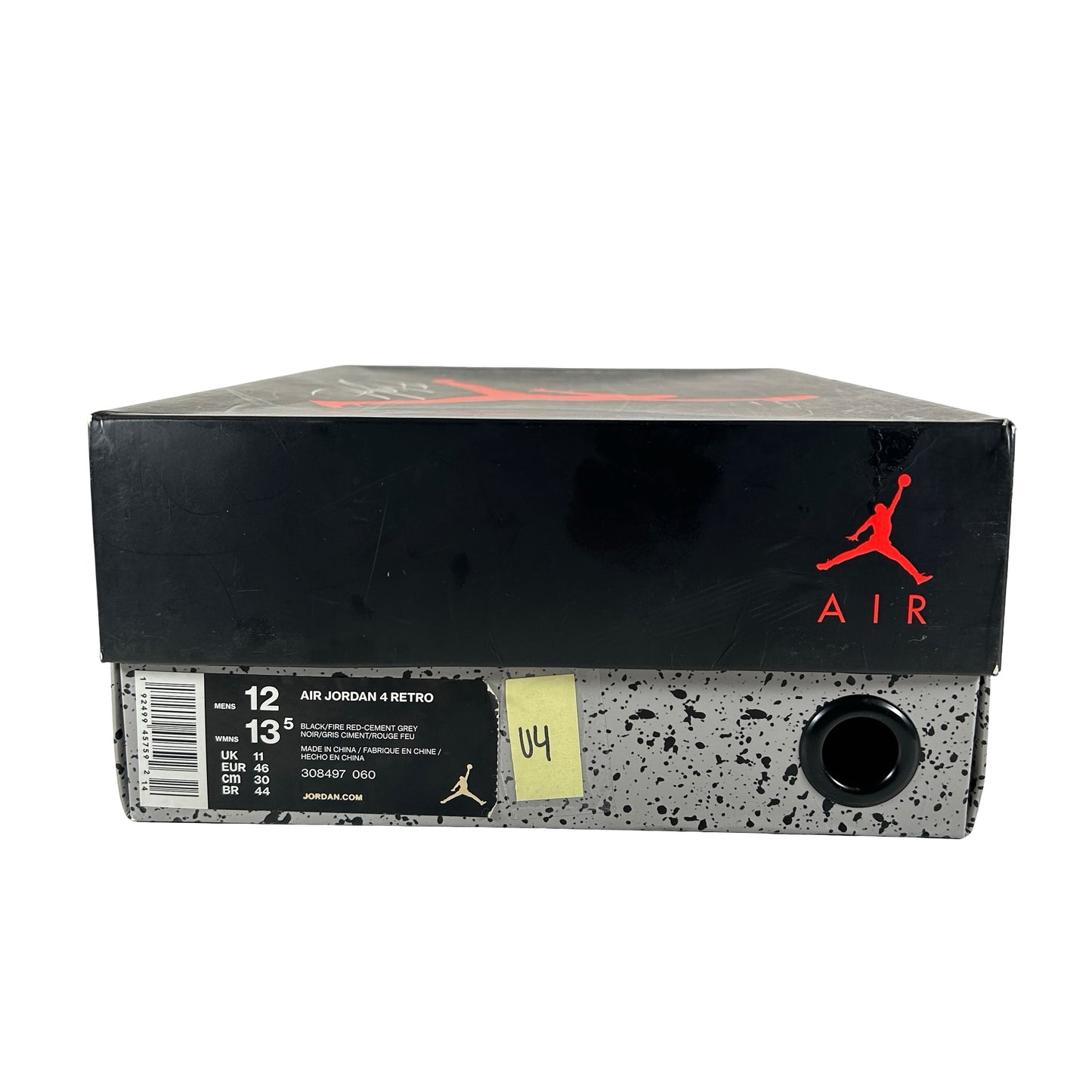 308497 060 Jordan 4 Bred (2019) [USED] - 12 M (Used4)