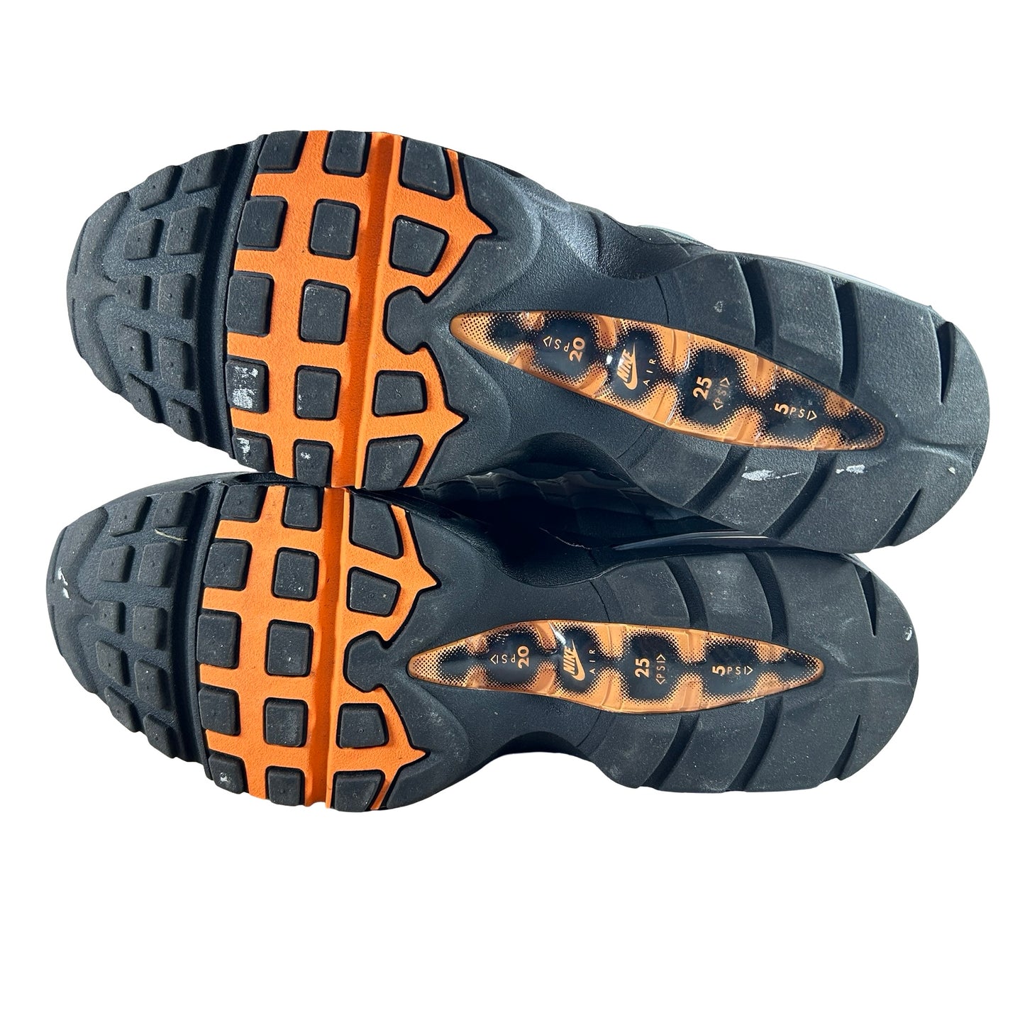 HM4740 005 Nike Air Max 95 OG Big Bubble Bright Mandarin (2025) [USED] - 10 M (Used)