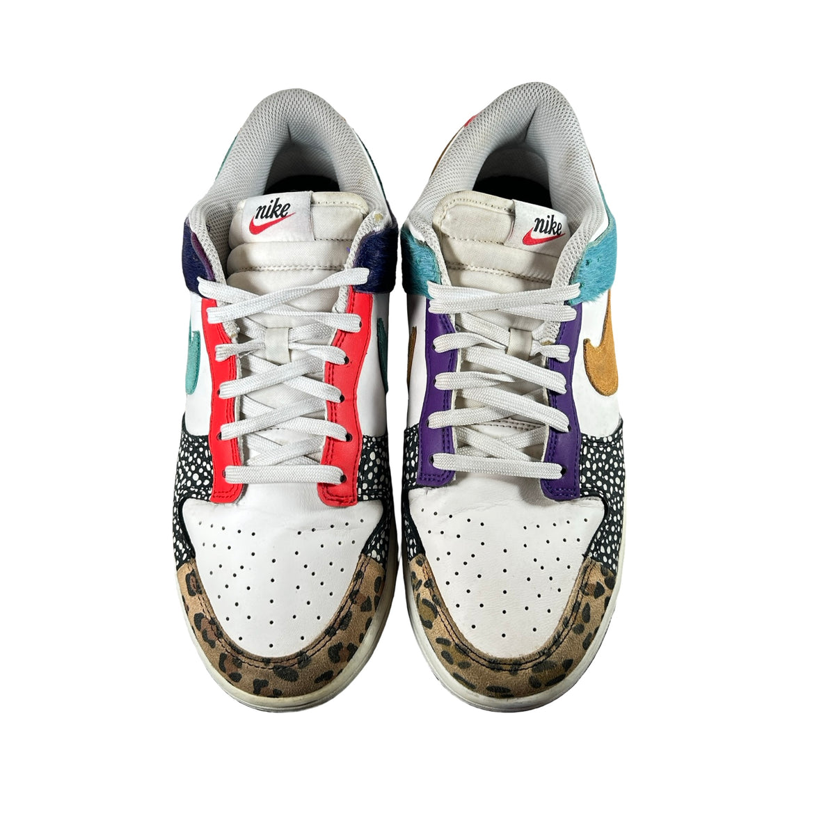 DN3866 100 Nike Dunk Low Safari Mix [USED] - 11 W (Used) (Replace Box)