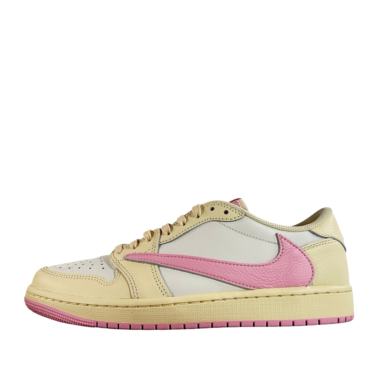 IQ7604 100 Jordan 1 Retro Low OG SP Travis Scott Shy Pink [USED] - 9 M (Used)