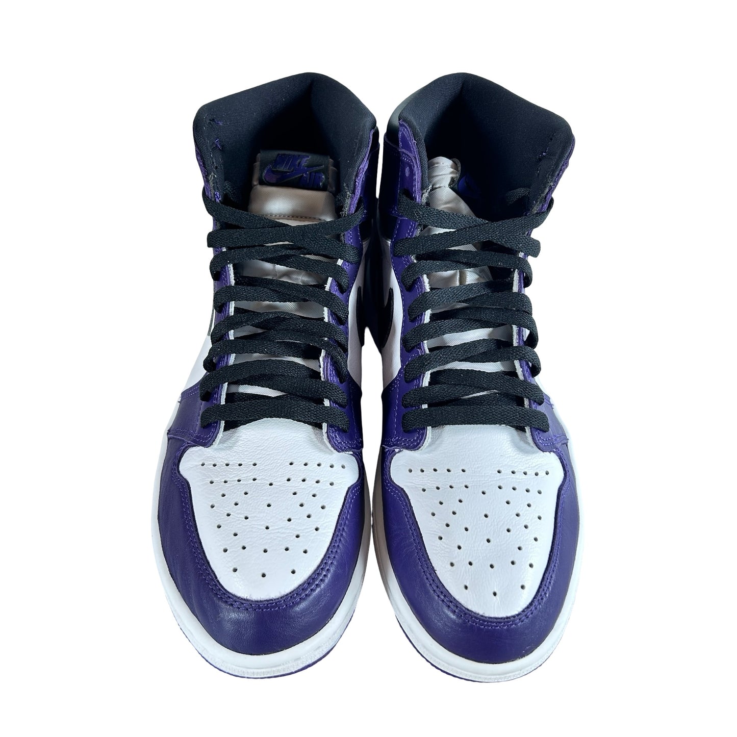 555088 500 Jordan 1 Court Purple [USED] - 9.5 M (Used5)