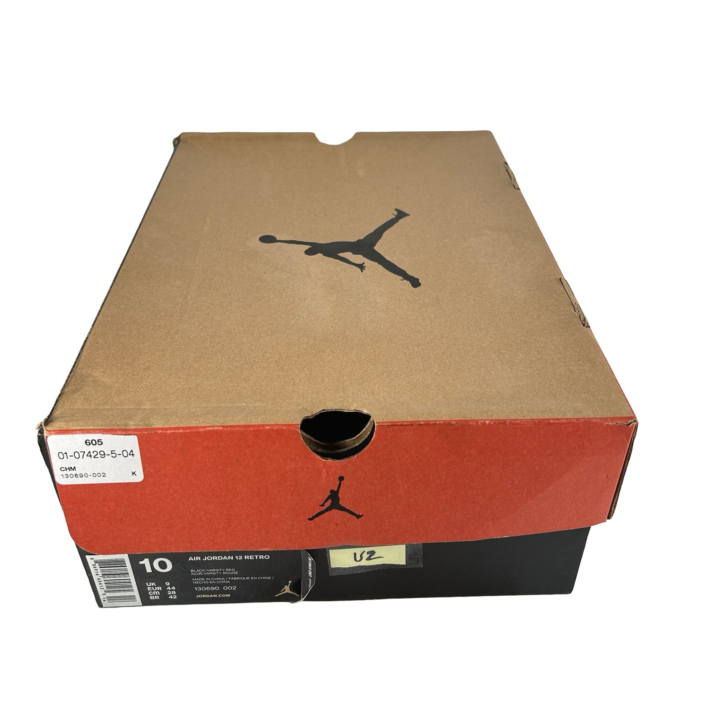 130690 002 Jordan 12 Retro Flu Game (2016) [USED] - 10 M (Used2)