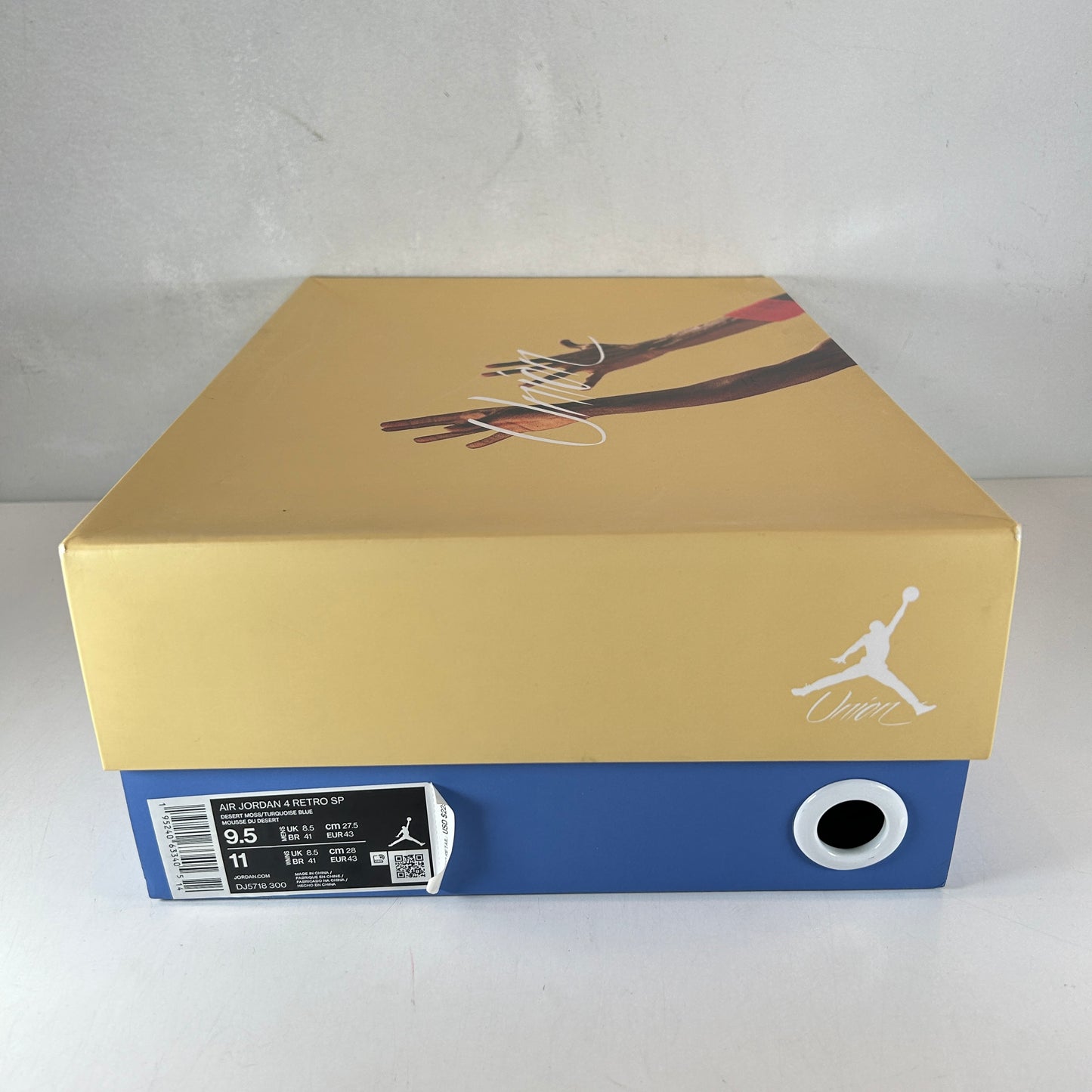 DJ5718 300 Jordan 4 Union Desert Moss [USED] - 9.5 M (Used)