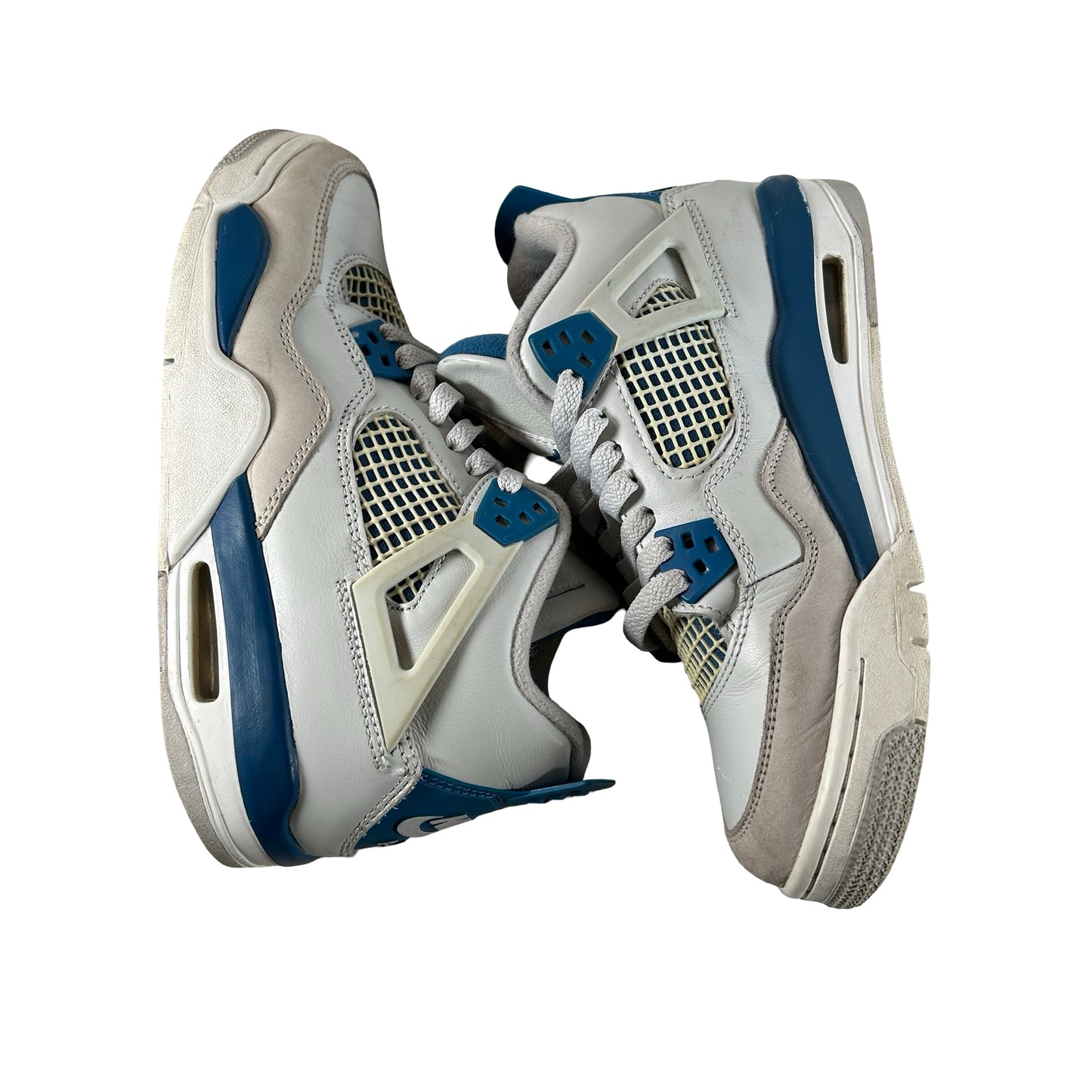HF4281 141 Jordan 4 Retro Military Blue (2024) (GS) [USED] - 5.5 Y (Used2) (No Box2)