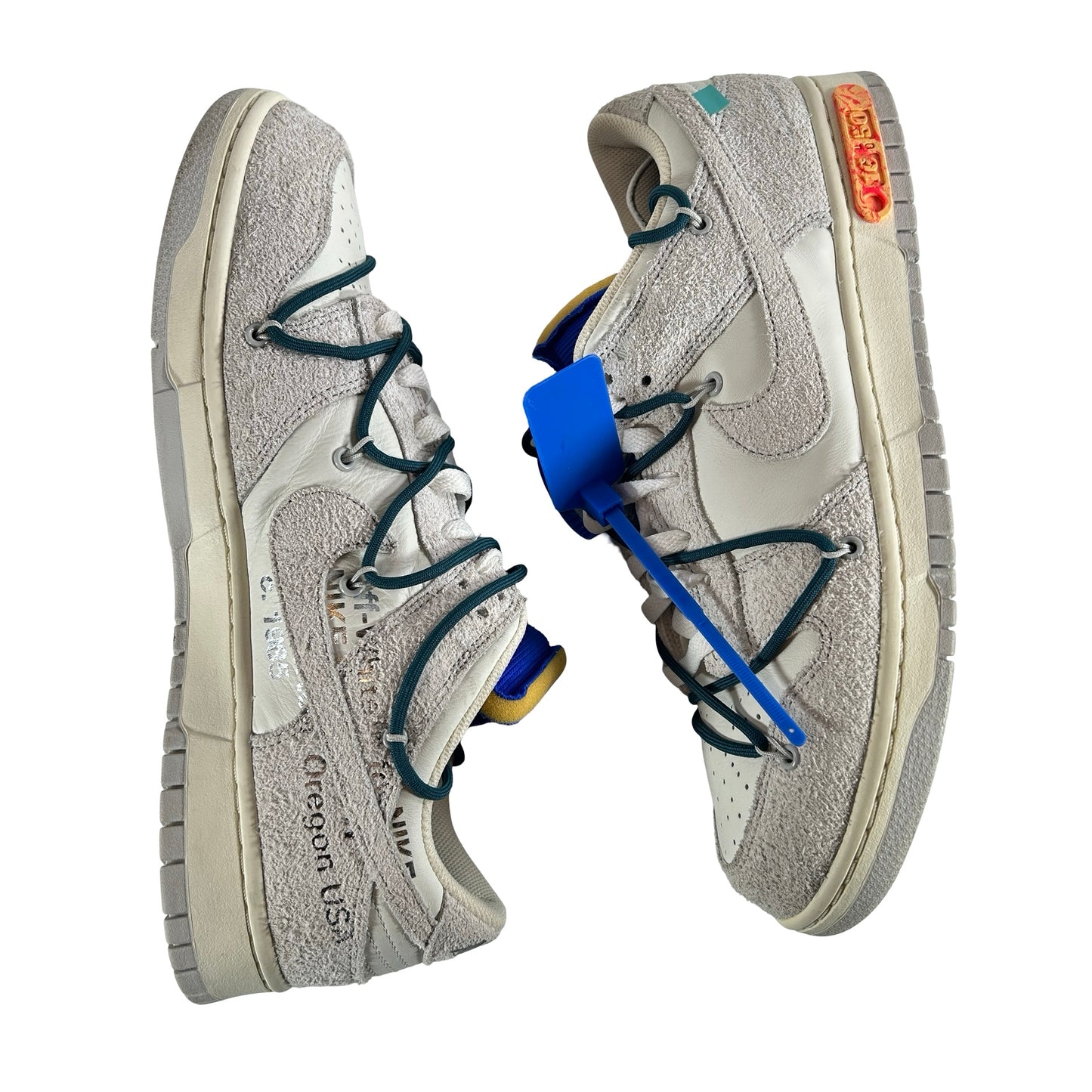 DJ0950 111 Nike Dunk Low Off-White Lot 16 [USED] - 12 M (Used3)