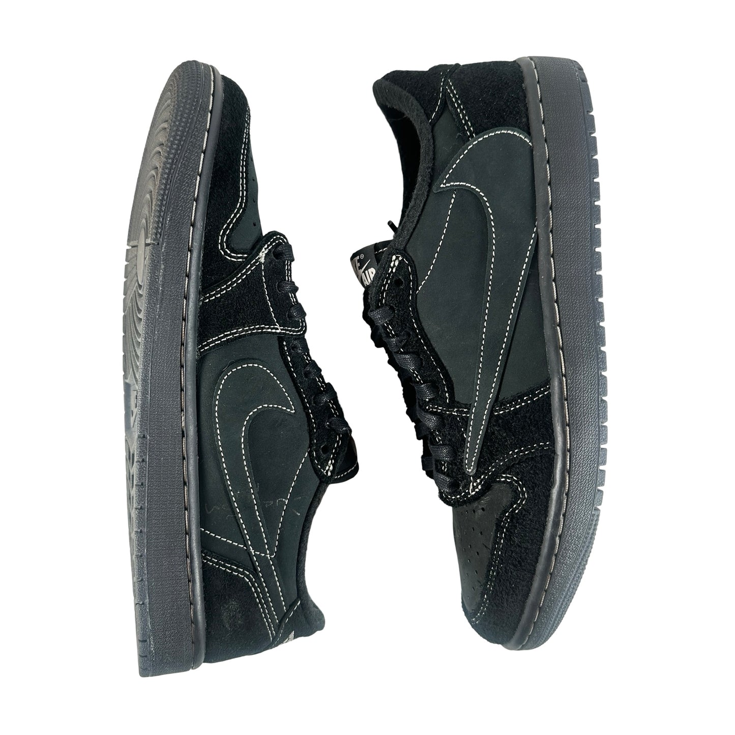 DM7866 001 Jordan 1 Retro Low OG SP Travis Scott Black Phantom [USED] - 9 M (Used)