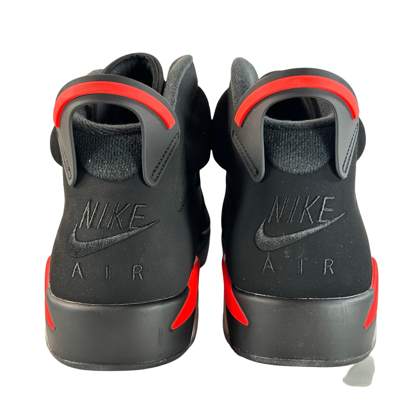 384664 060 Jordan 6 Retro Black Infrared (2019) [CONDITIONAL] - 12 M (Slight Yellowing On Soles)