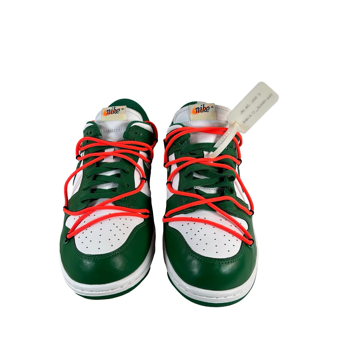 CT0856 100 Nike Dunk Low Off-White Green [USED] - 9.5 M (VNDS)