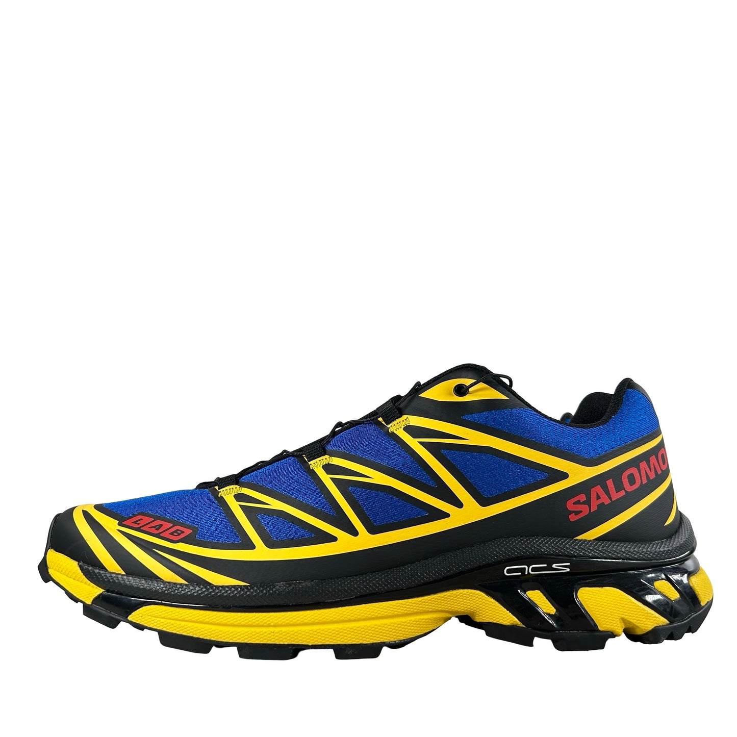 L4913040036 Salomon XT-6 JJJJound Nautical Blue Lemon [USED] - 12 M (Used)