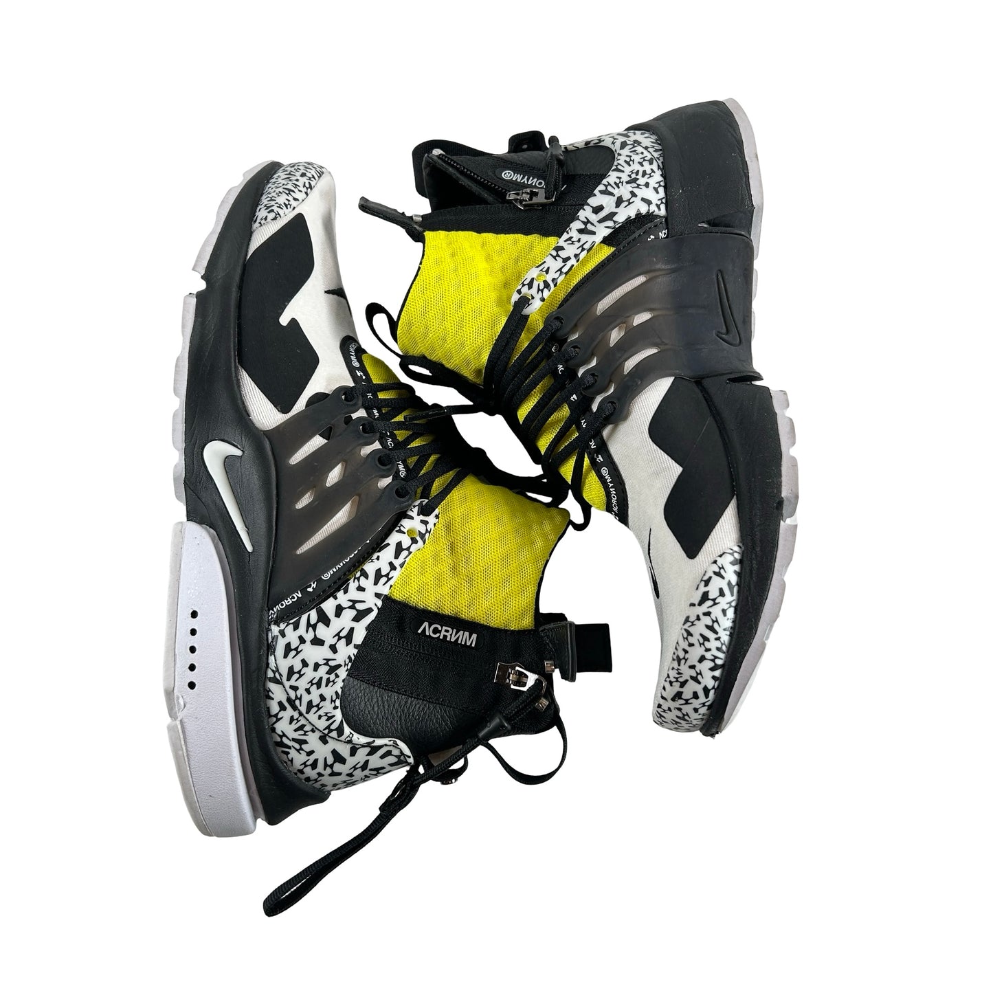 AH7832 100 Nike Air Presto Mid Acronym Dynamic Yellow [USED] - 7 M (Used)