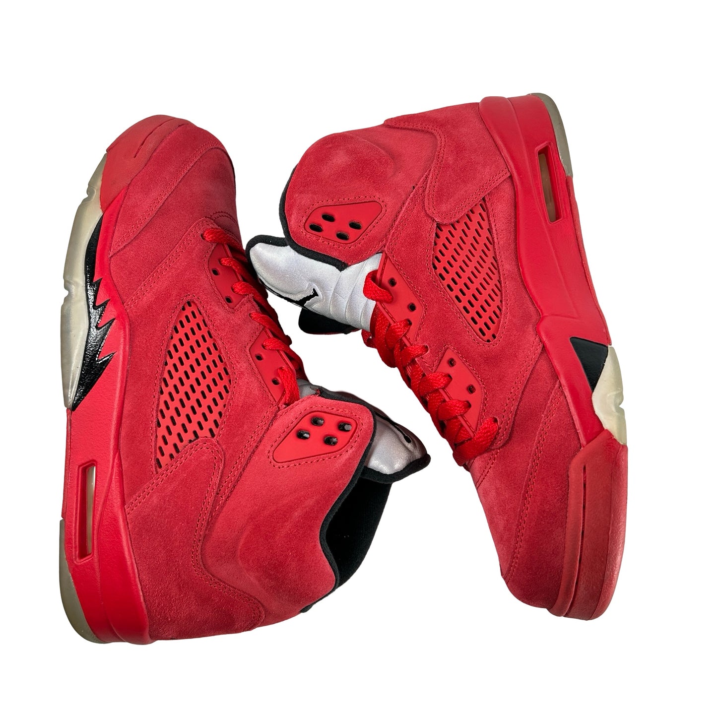 136027 602 Jordan 5 Retro Red Suede [USED] - 8.5 M (Used)