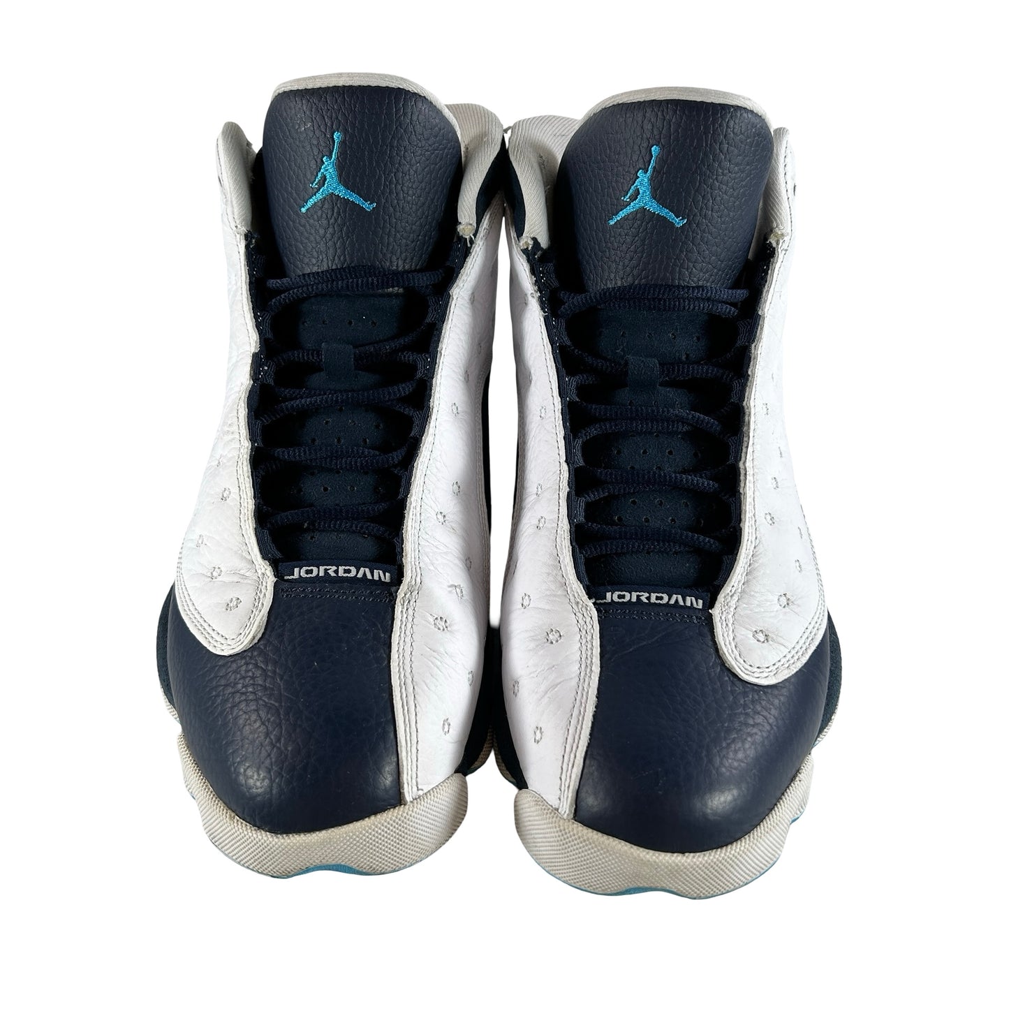 414571 144 Jordan 13 Retro Obsidian Powder Blue White [USED] - 10.5 M (Used)