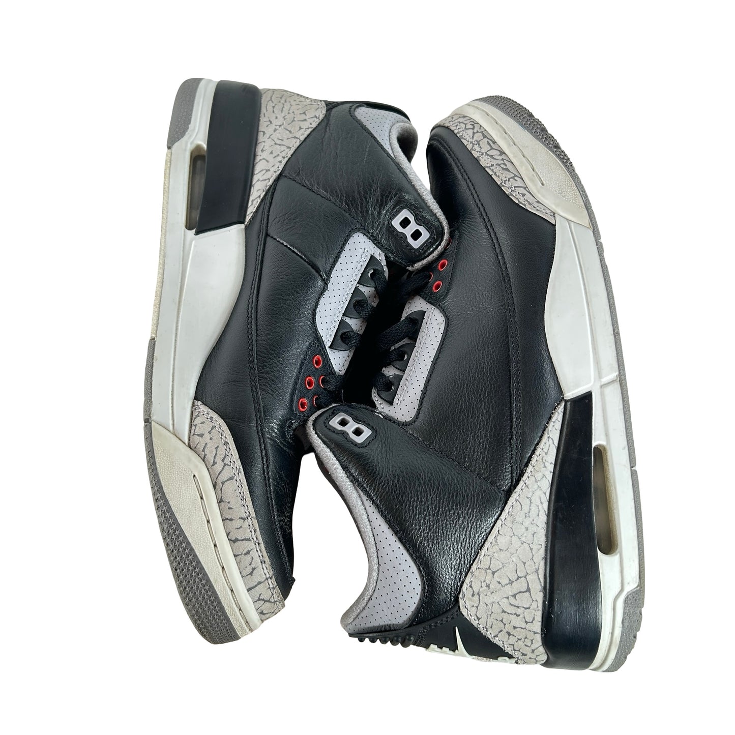 DN3707 010 Jordan 3 Retro Black Cement Reimagined (2024) [USED] - 9.5 M (Used2) (No Box2)