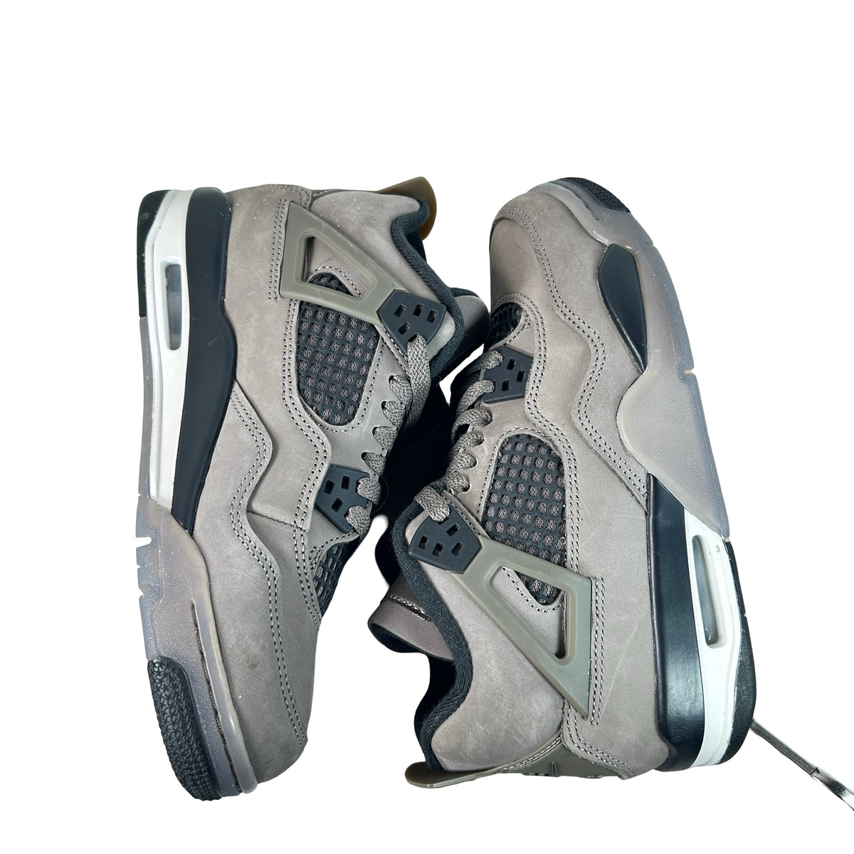 IB4171 200 Jordan 4 Retro OG Cave Stone (GS) [USED] - 5.5 Y (Used)