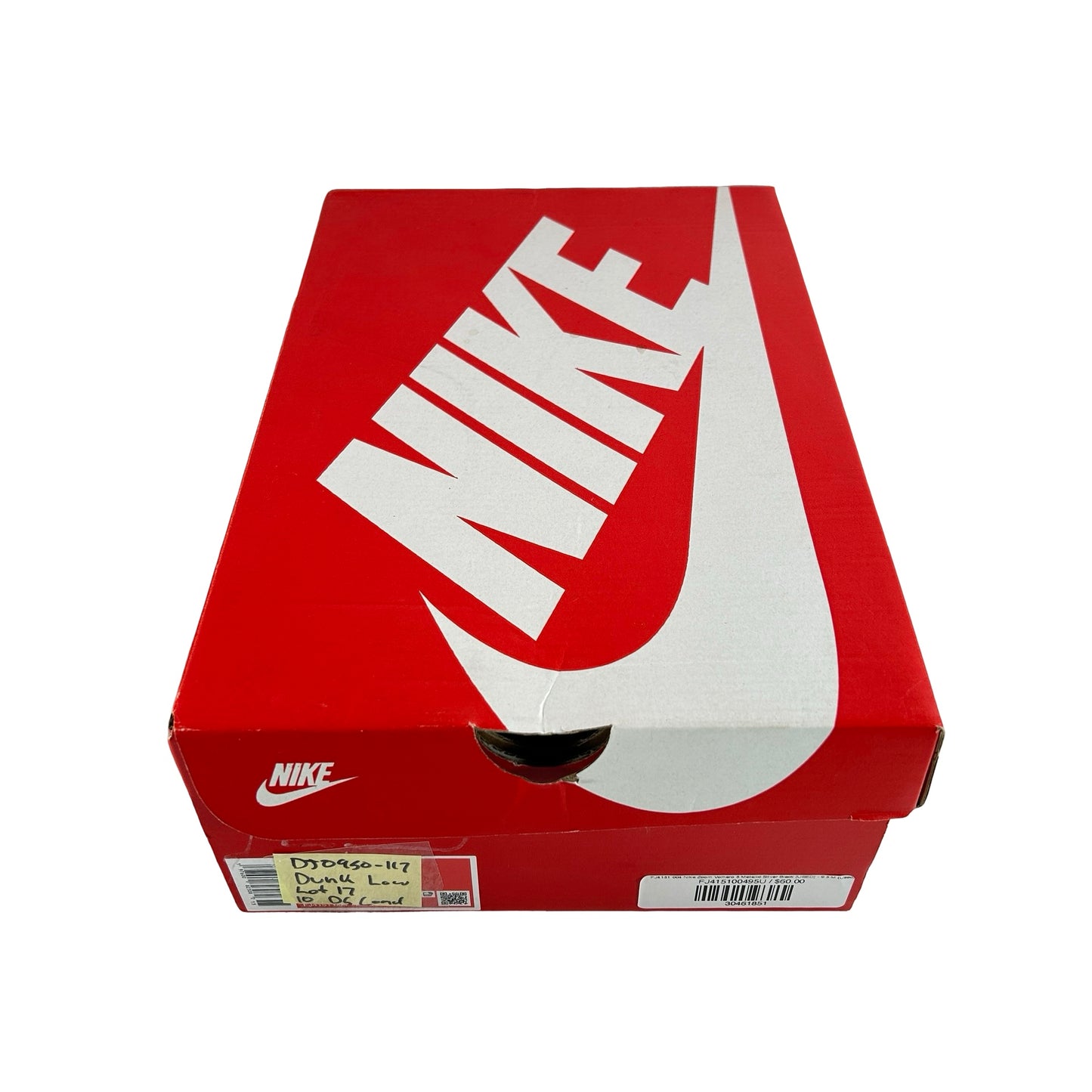 DJ0950 117 Nike Dunk Low Off-White Lot 17 [CONDITIONAL] - 10 M (Marks on inner insole) (Replace Box)