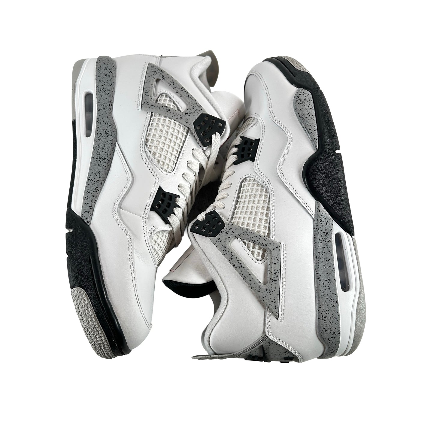 FV5029 100 Jordan 4 Retro White Cement (2025) [USED] - 10.5 M (Used3)