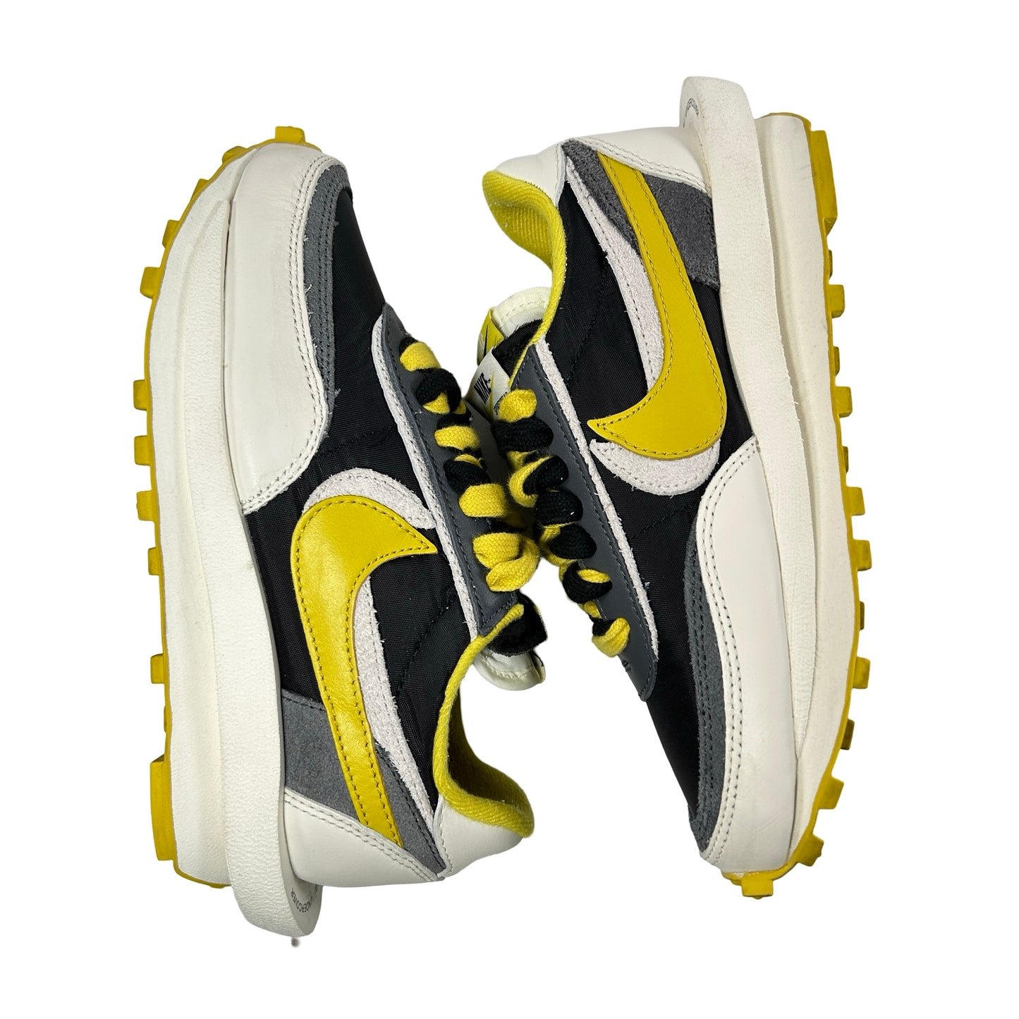 DJ4877 001 Nike LD Waffle sacai Undercover Black Bright Citron [USED] - 4 M (Used)