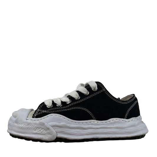 AO5FW702 Maison Mihara Yasuhiro Hank OG Sole Canvas Low Black [USED] - 40 EU / 7 M (Used)