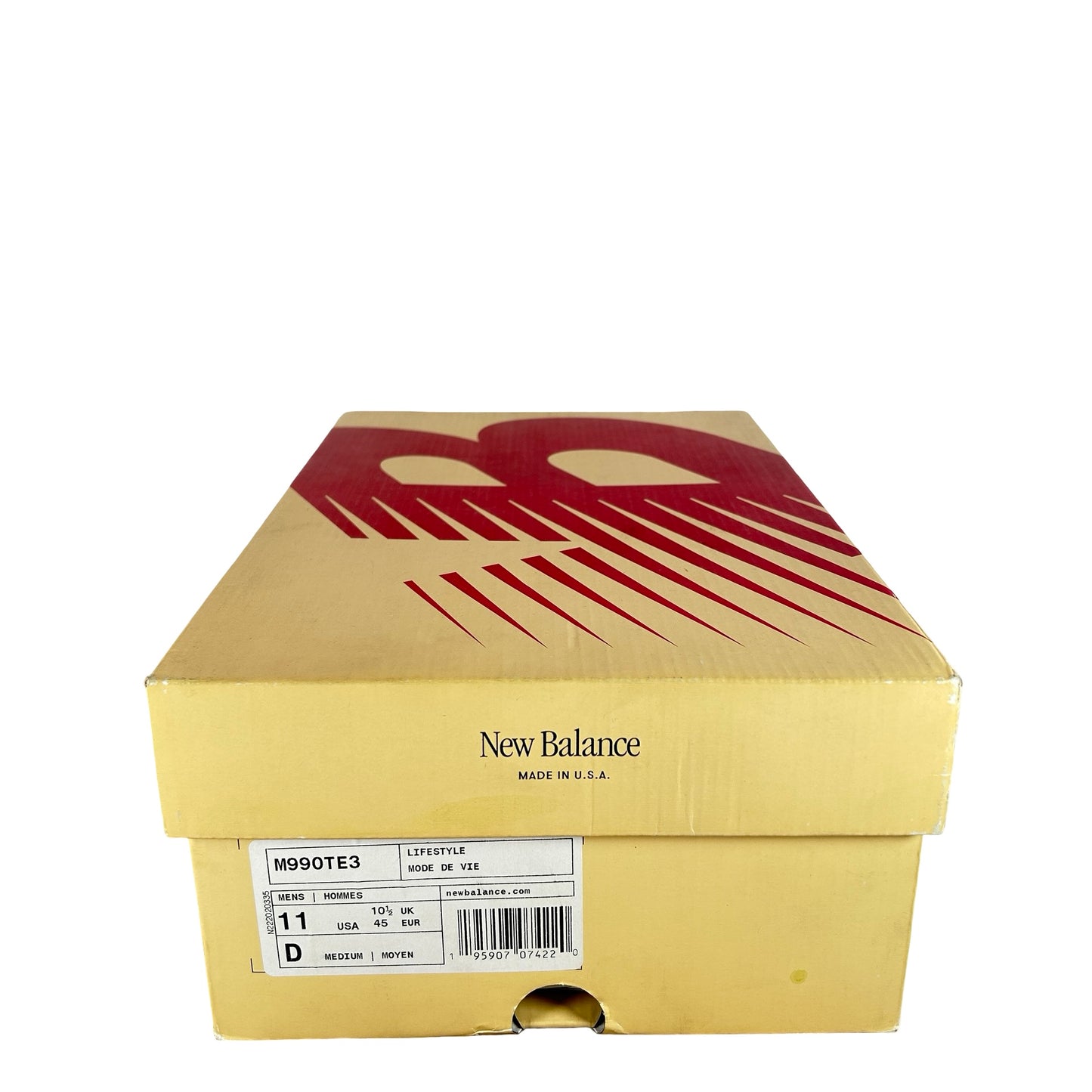 M990TE3 New Balance 990v3 MiUSA Teddy Santis Navy Castlerock [USED] - 11 M (Used)