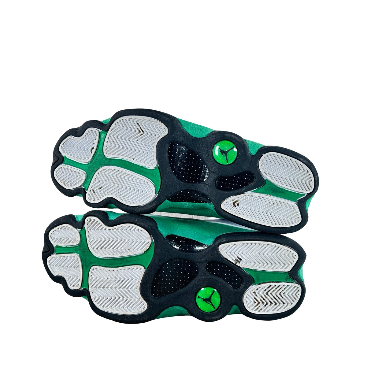 DB6537 113 Jordan 13 Retro White Lucky Green [USED] - 9 M (Used2)