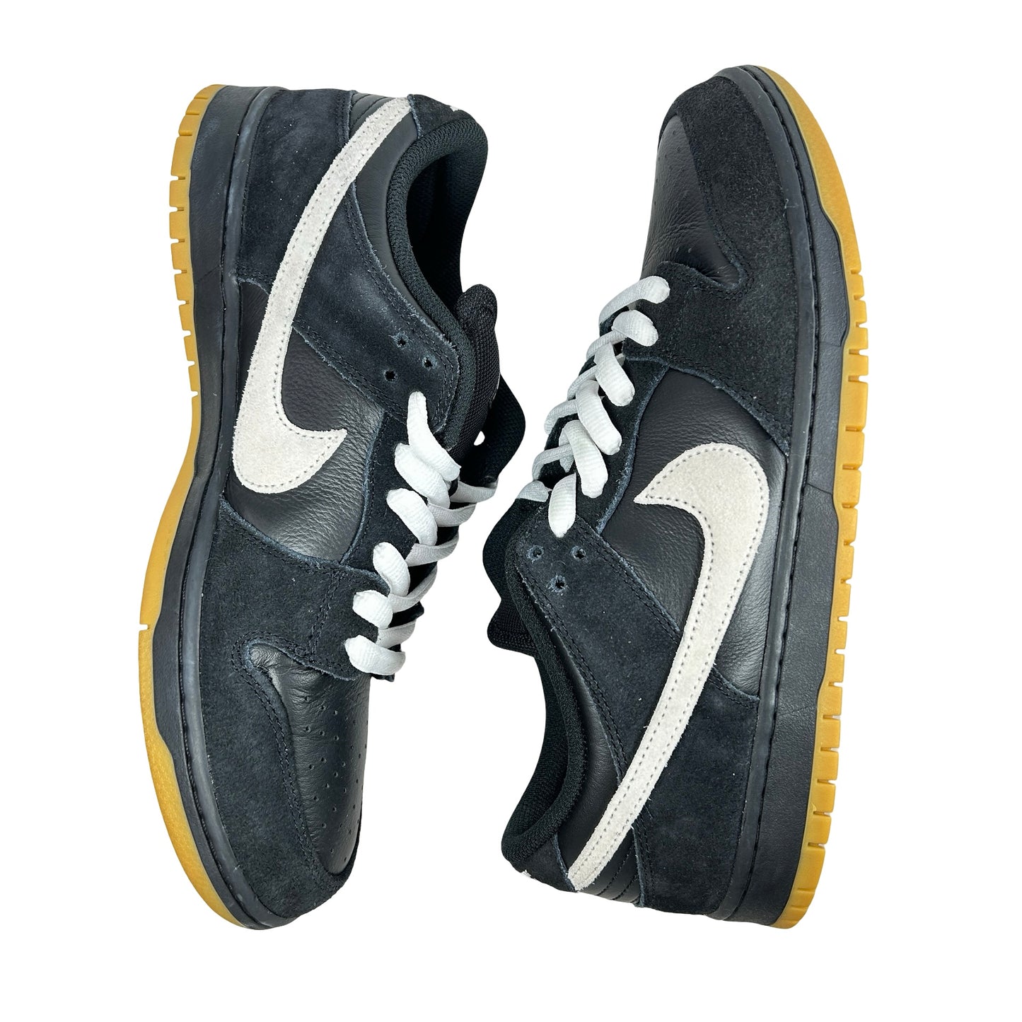 HF3704 003 Nike Dunk Low Pro SB Black White Gum [USED] - 12 M (Used) (No Box)
