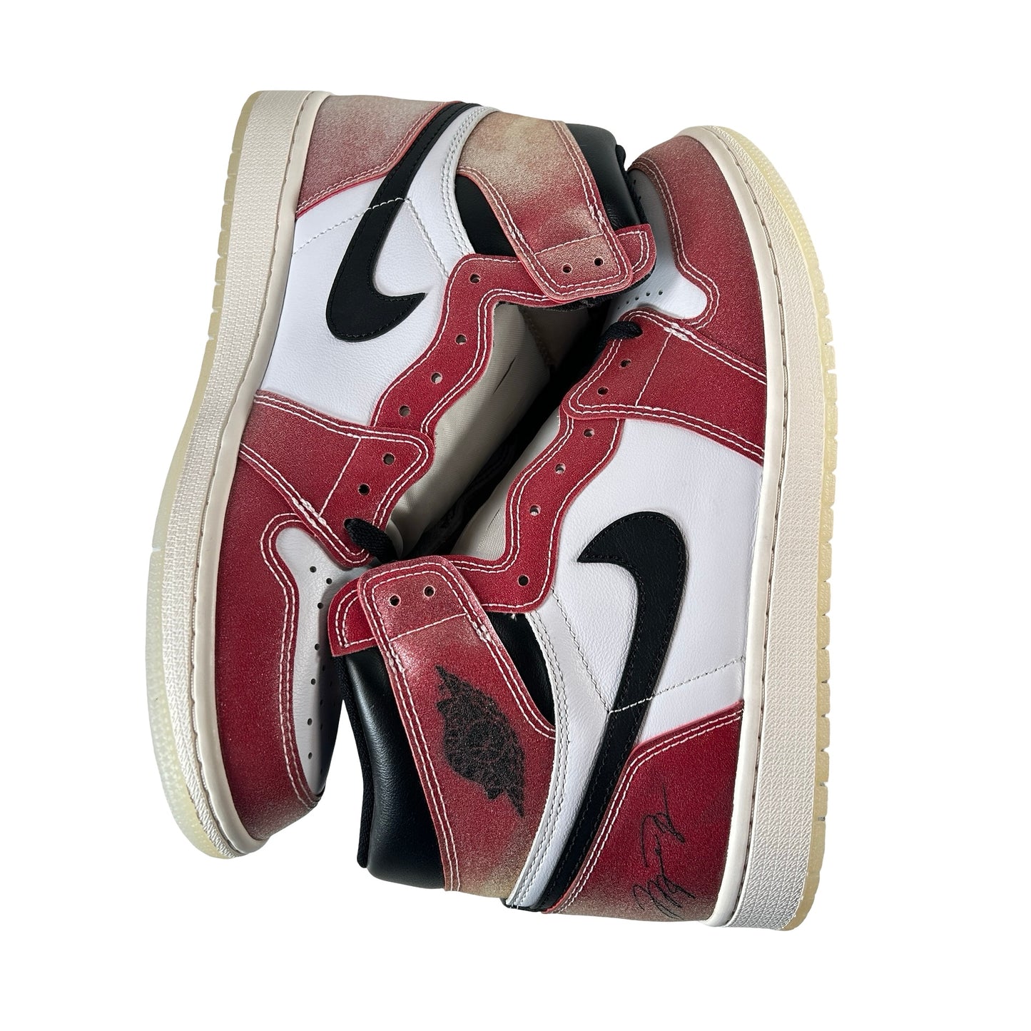 DA2728 100 Jordan 1 Trophy Room - 10.5 M (Yellowing Soles4)