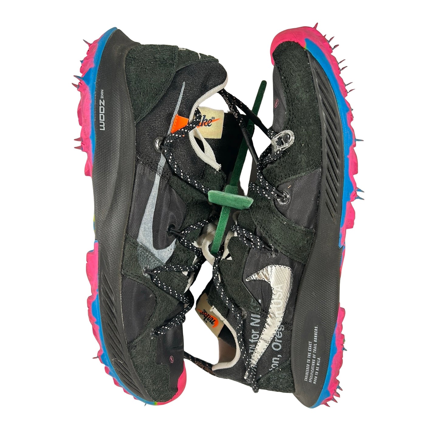 CD8179 001 Nike Zoom Terra Kiger 5 Off-White Black (Women's) [USED] - 11.5 W (Used)