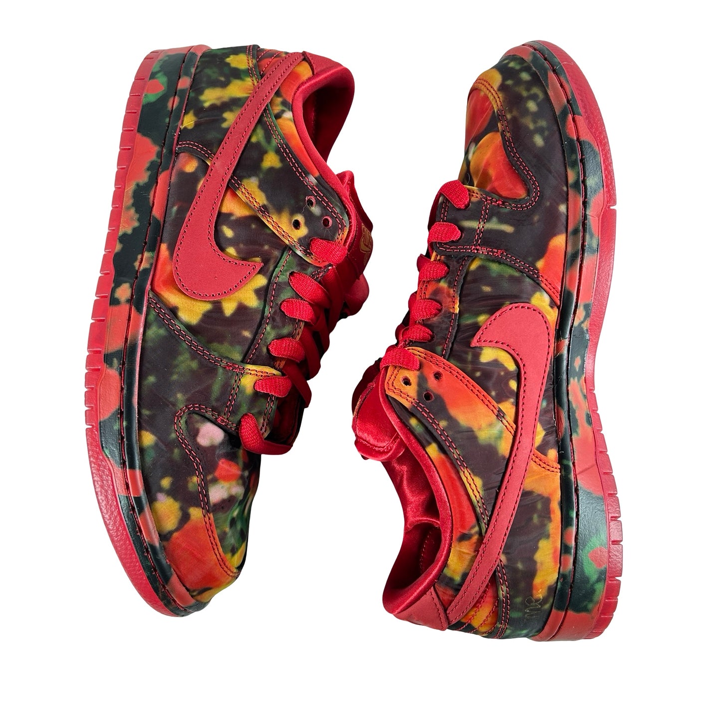 FZ1291 600 Nike SB Dunk Low The Wizard of Oz Poppy Field [USED] - 9 M (VNDS)