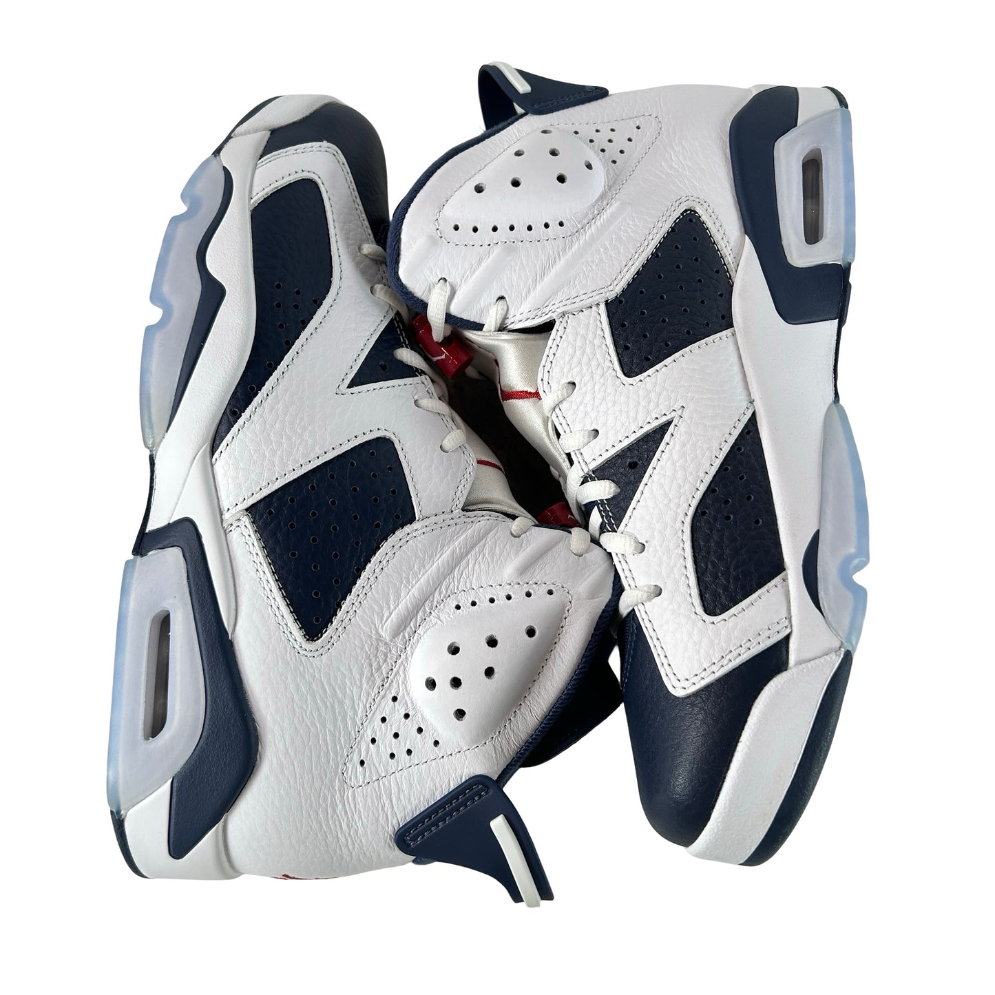 CT8529 164 Jordan 6 Retro Olympic (2024) [CONDITIONAL] - 9 M (No Box) (Slightly Yellowing Soles)