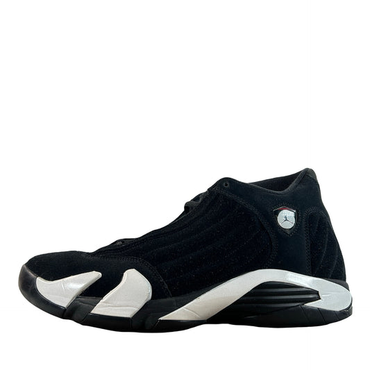487471 016 Jordan 14 Retro Black White [USED] - 11.5 M (Used)