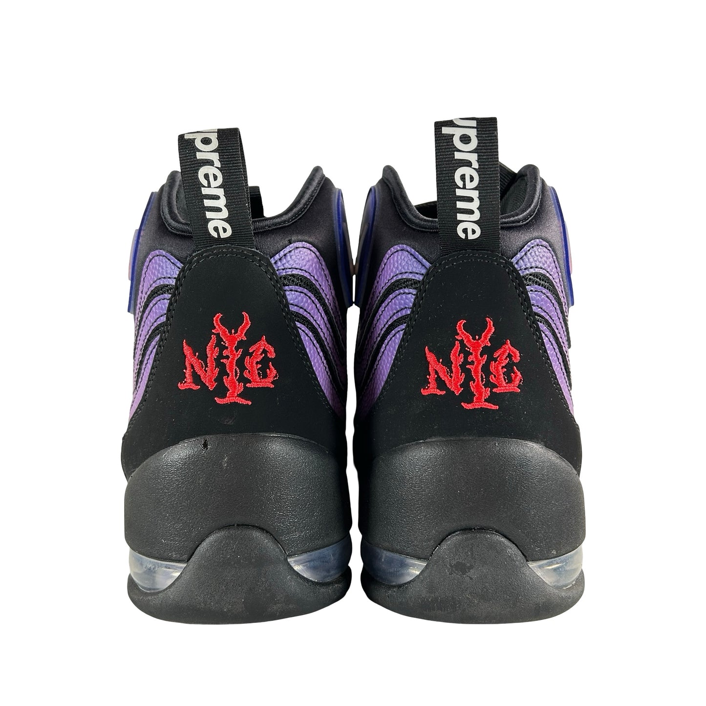 DX3292 001 Nike Air Bakin SP Supreme Black [USED] - 13 M (Used)