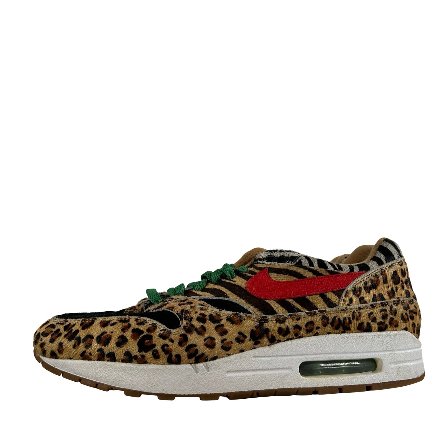 AQ0928 700 Nike Air Max 1 Atmos Animal Pack 2.0 (All Black Box) (2018) [USED] - 12 M (Used) (No Box)