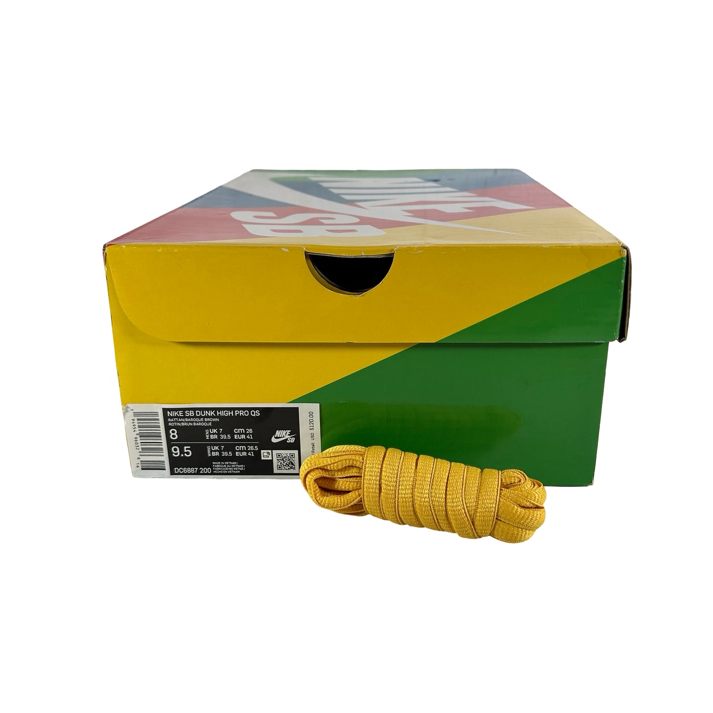 DC6887 200 Nike SB Dunk High Concepts Turdunken [USED] - 8 M (Used)