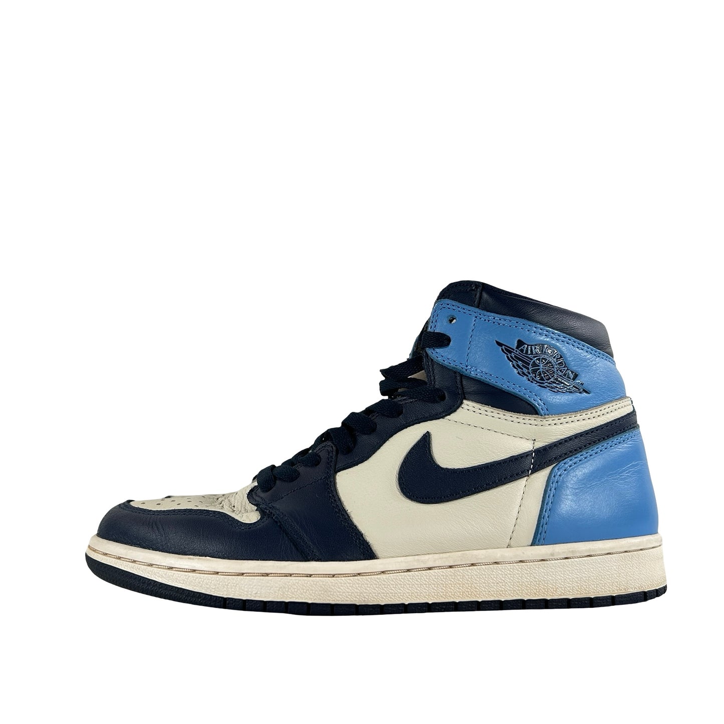 555088 140 Jordan 1 Obsidian UNC [USED] - 8 M (Used) (No Box)