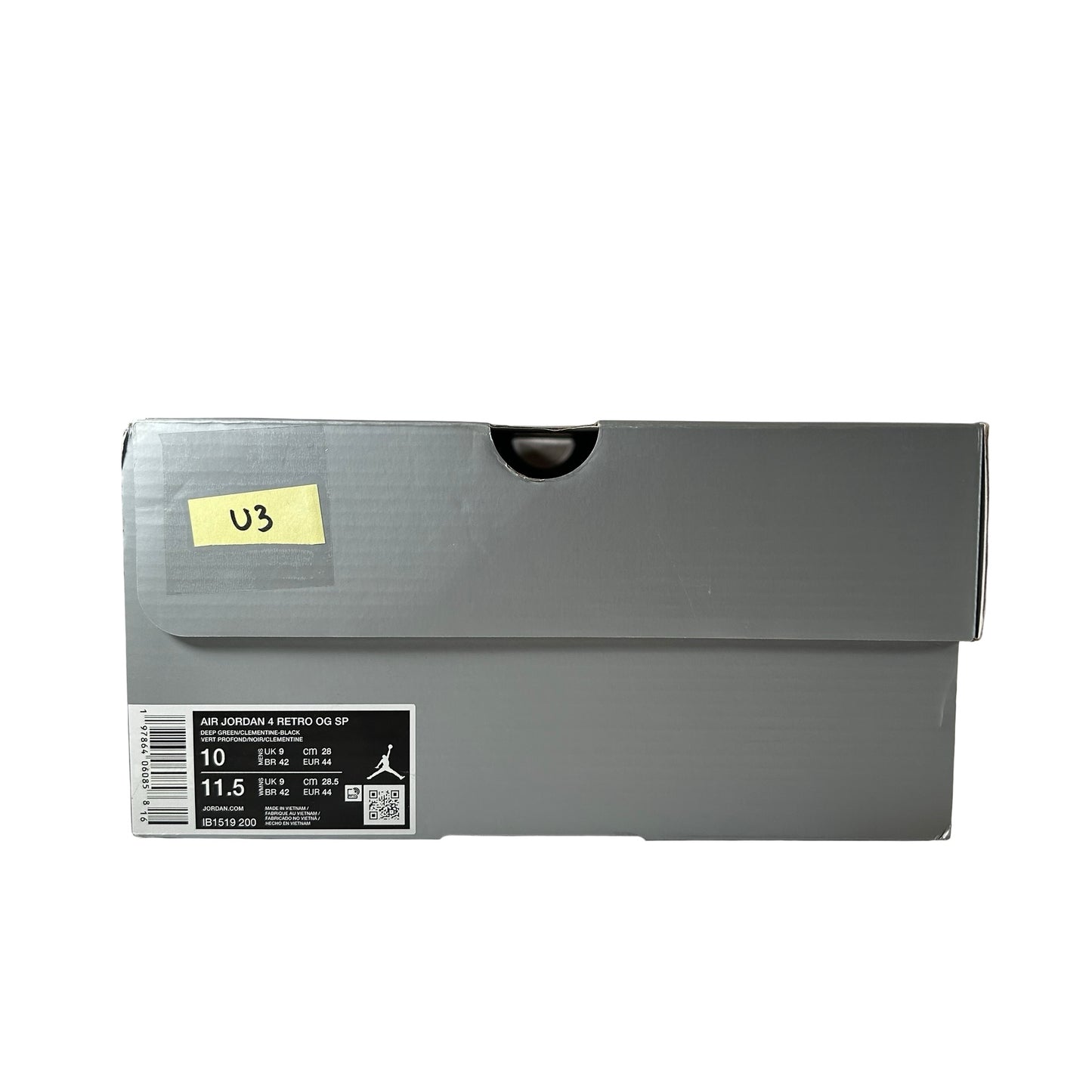 IB1519 200 Jordan 4 Retro OG SP Undefeated (2025) [USED] - 10 M (Used3)