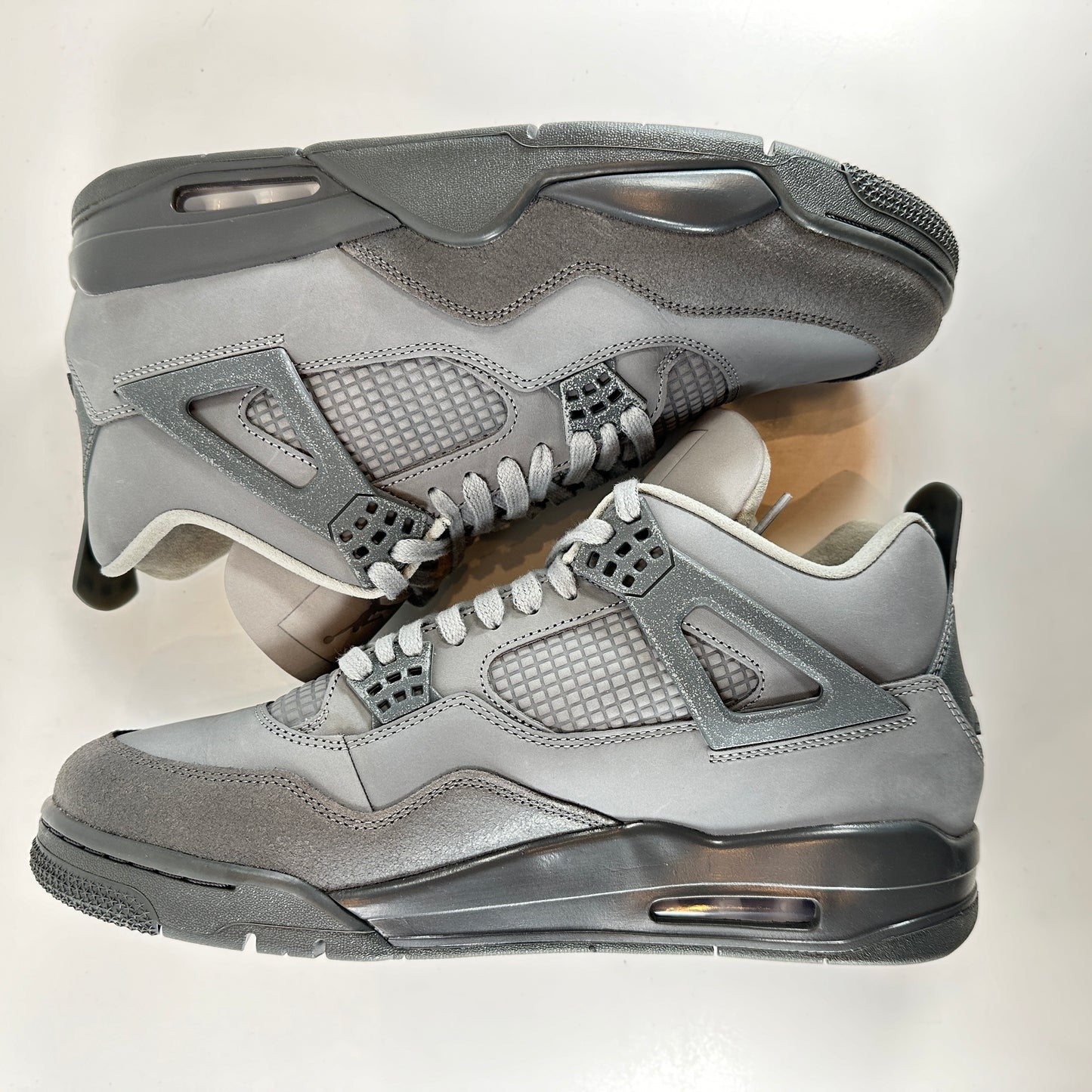 FQ7928 001 Jordan 4 Retro SE Paris Olympics Wet Cement [USED] - 12 M (Used)