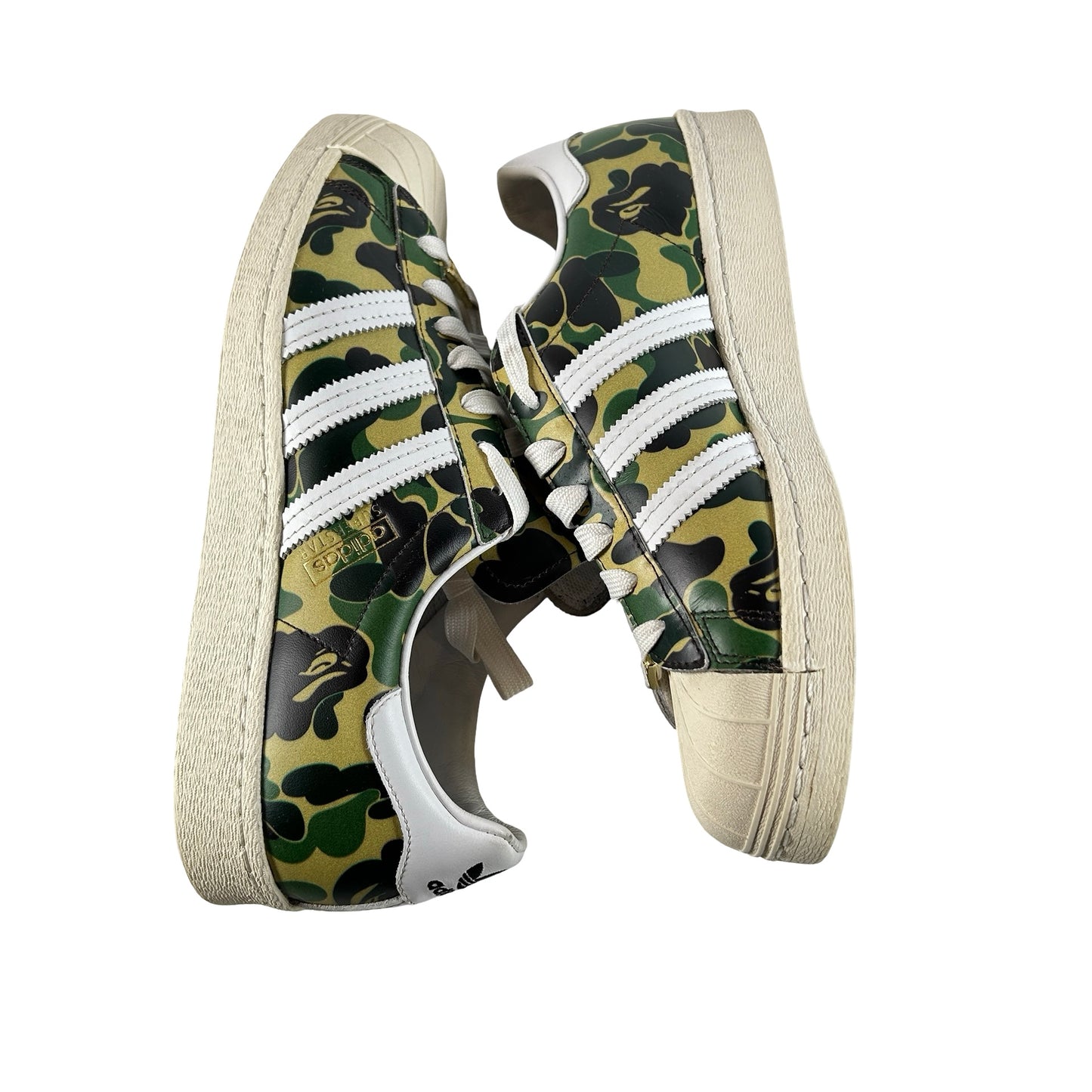 GZ8981 adidas Superstar Bape ABC Camo Green [USED] - 9.5 (Used)