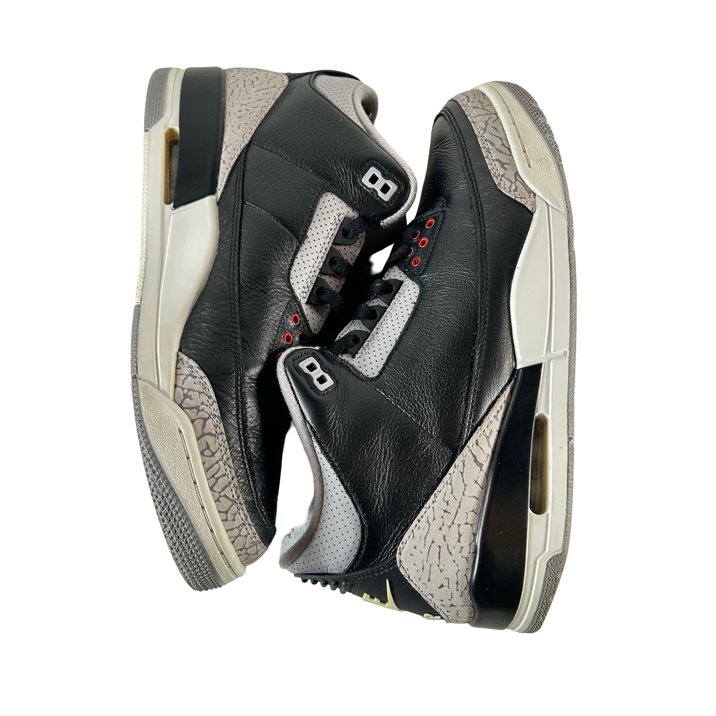 DN3707 010 Jordan 3 Retro OG Black Cement (2024) [USED] - 11 M (Used) (No Box)