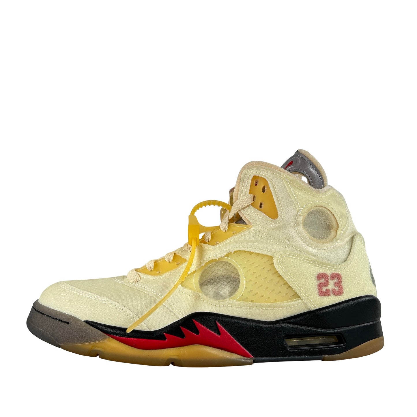 DH8565 100 Jordan 5 Off-White Sail [USED] - 9 M (Used7)